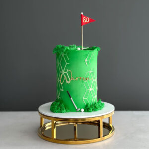 green golf cake Gleneagles