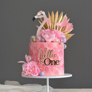 1st birthday cake pink Perth