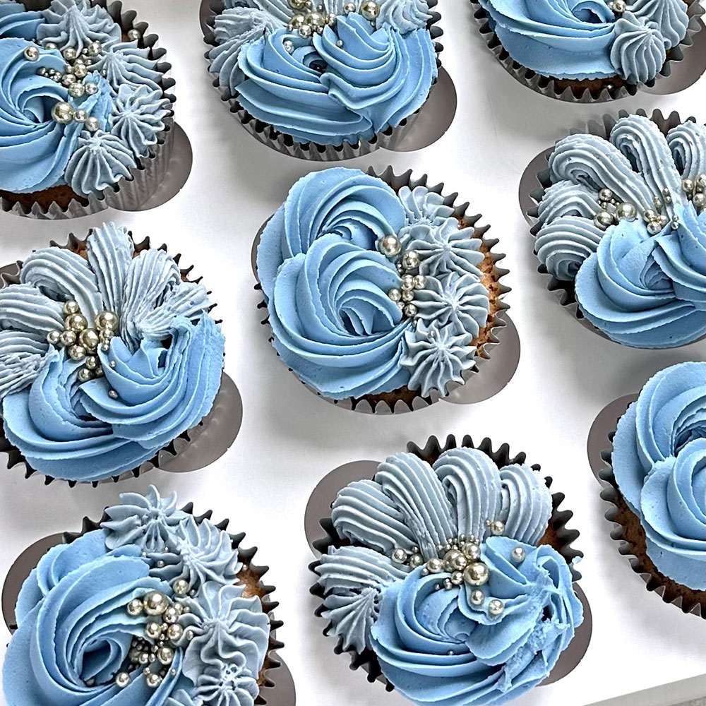 blue cupcakes Perth Scotland