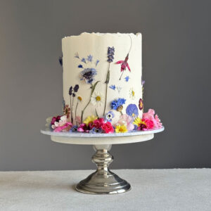 floral birthday cake Perthshire