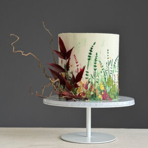 floral birthday cake Perthshire