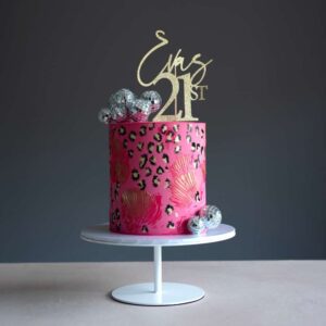 Leopard print cake Auchterarder