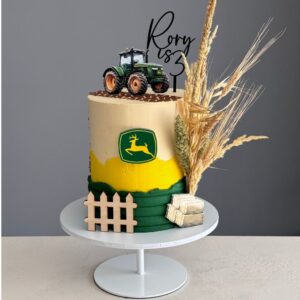 Children's farming cake